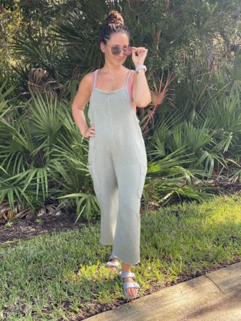 Holistic Hot | casual jumpsuits for women | woman in a fleece target jumpsuit 